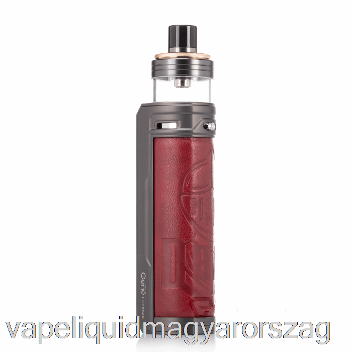 Voopoo Drag X Pnp-x 80w Pod Rendszer Knight Red Vape Folyadék